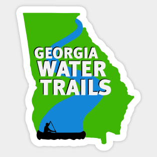 Georgia Water Trails Sticker